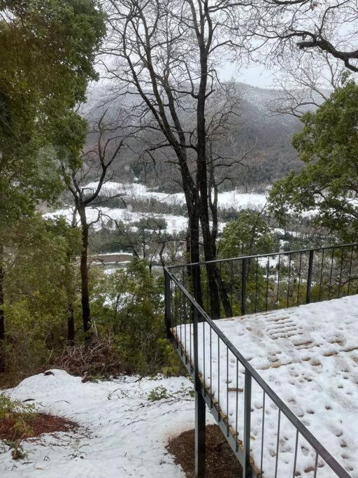 Villa Acogedora Cabana Con Tinaja Libre Para Disfrutar Las Trancas Exterior foto