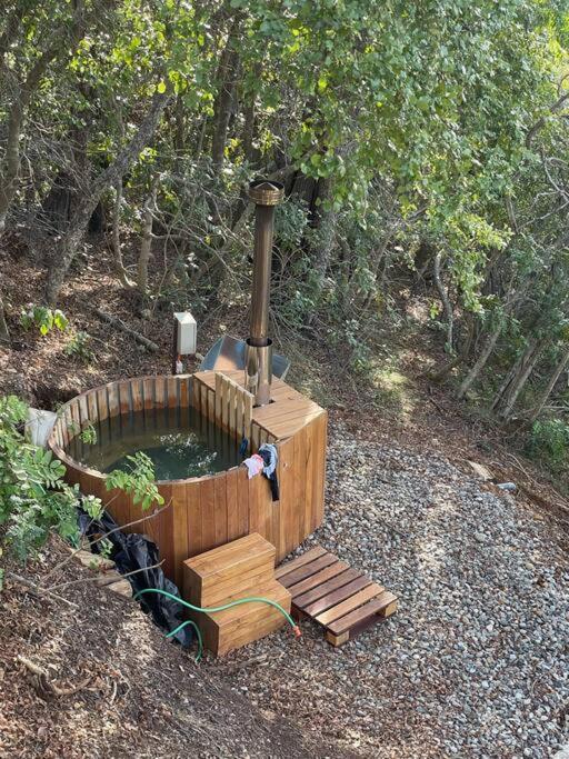 Villa Acogedora Cabana Con Tinaja Libre Para Disfrutar Las Trancas Exterior foto